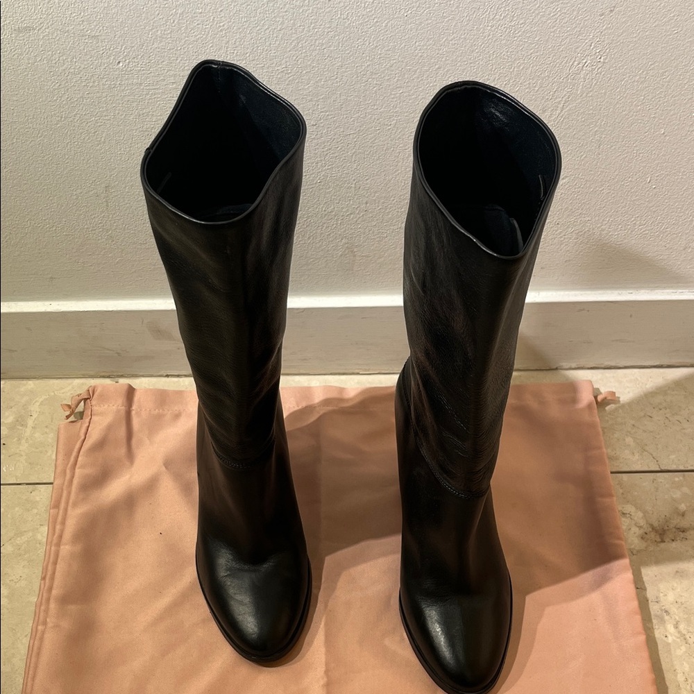 Vero Cuoio Black Over the Knee Boots
